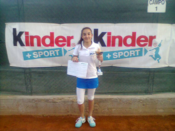 Carolina mori under 12 vince il kinder fioranello 2014