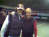 Nick Bollettieri e Michele Montani