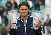 Roger Federer Roma premiazione 2009