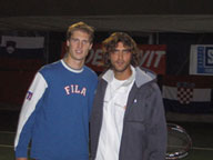Andreas Seppi e Michele Montani